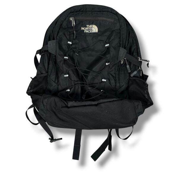 The North Face Borealis Backpack Black Laptop Compartment Hiking Waist Belt READ - Picture 1 of 12